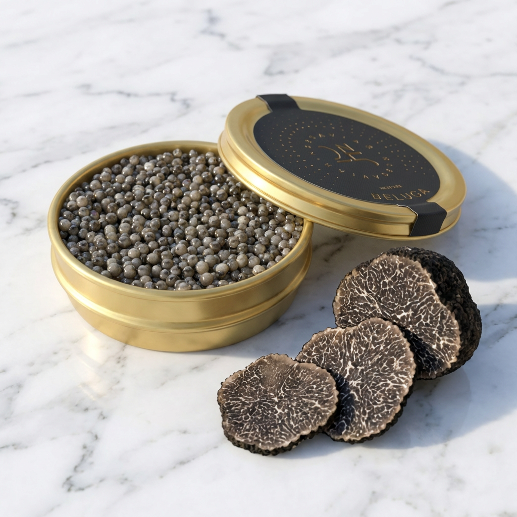 【期間限定】天然黒トリュフ&ベルーガ