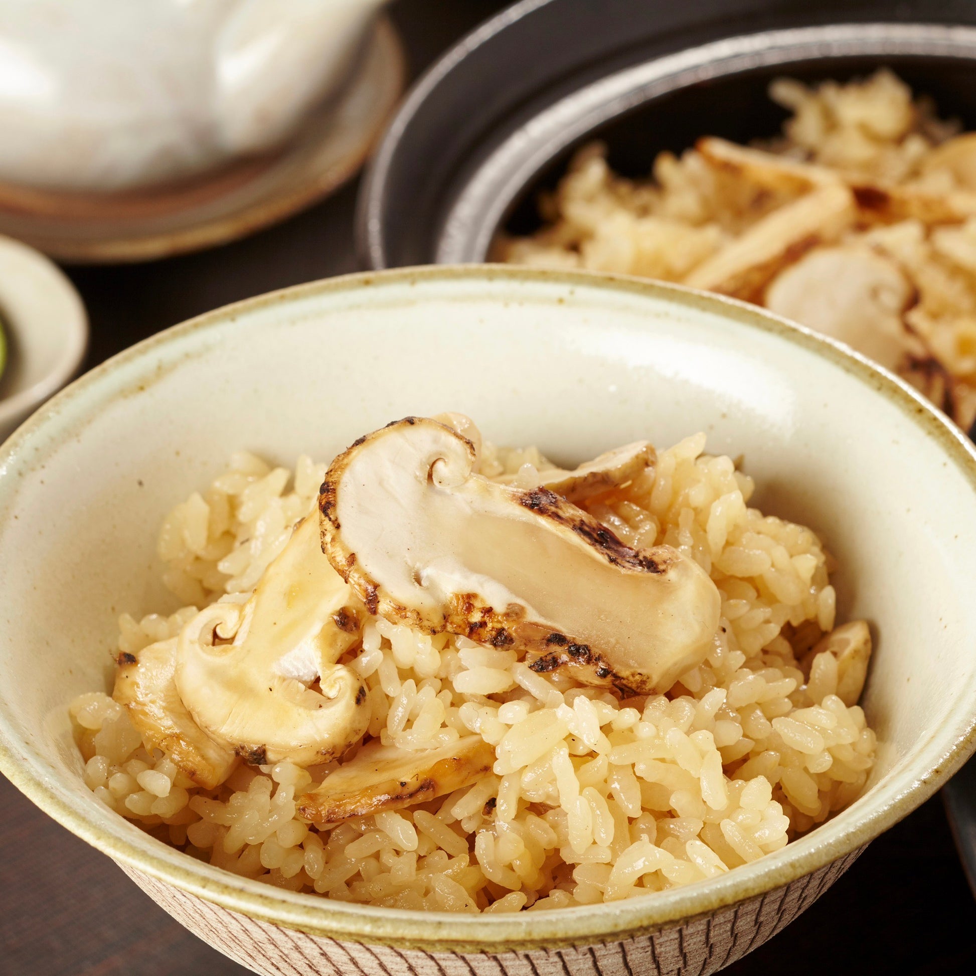 ブータン産 天然松茸 500gとキャビアのセット